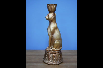 Leopard Candle Holder