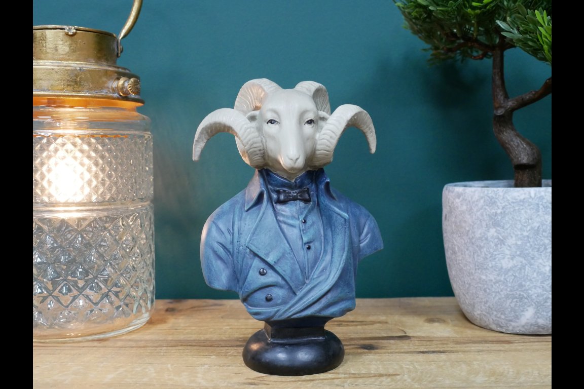 Goat Bust