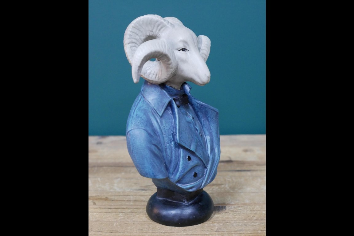 Goat Bust