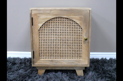 1 Door Rattan Bedside