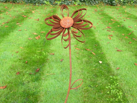 Rusty Flower Stake