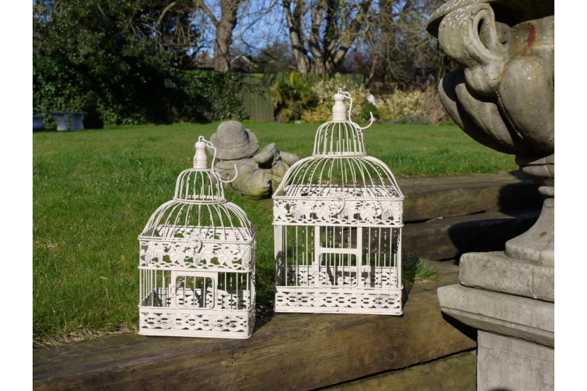 Set of 2 Bird Cages