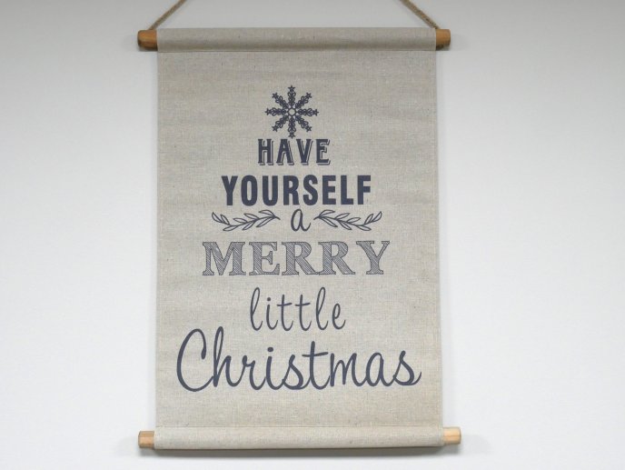 Canvas Wall Art - Merry Christmas