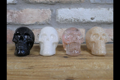 Set Of 4 Skulls