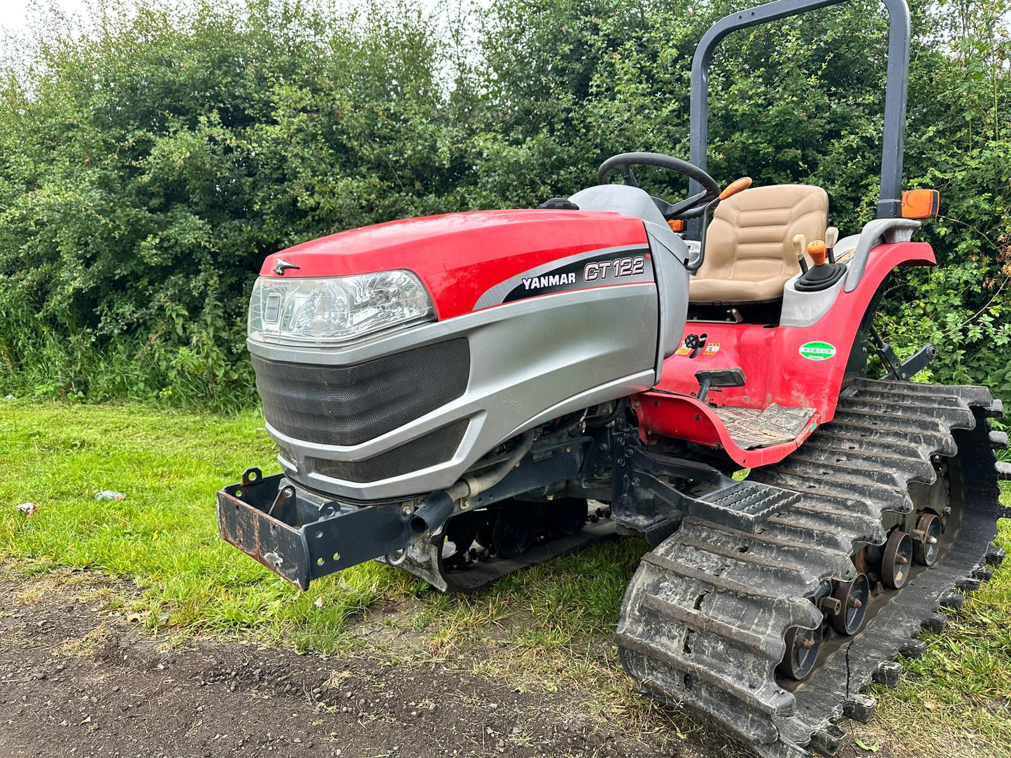 YANMAR CT122 22HP COMPACT TRACKED CRAWLER TRACTOR