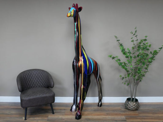 Large Multi Colour Giraffe