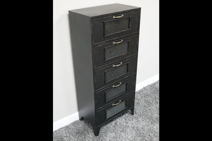 Black Industrial Storage Cabinet
