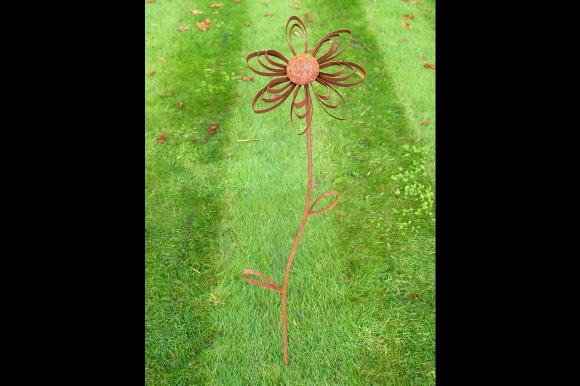 Rusty Flower Stake