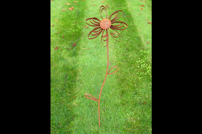 Rusty Flower Stake