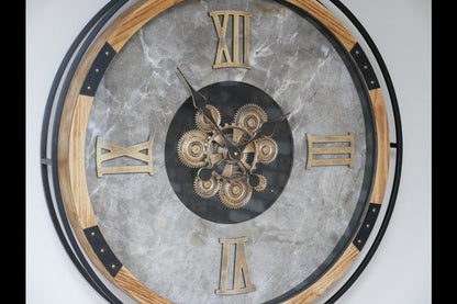 Clock With Cogs