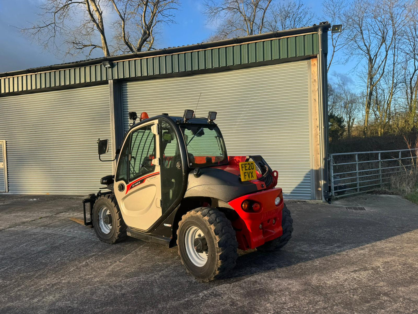 2020 MANITOU MT420H TELEHANDLER FORKLIFT