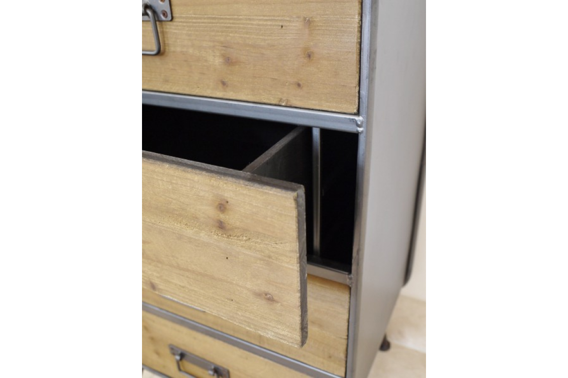 Large Retro Industrial Cabinet