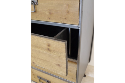 Large Retro Industrial Cabinet