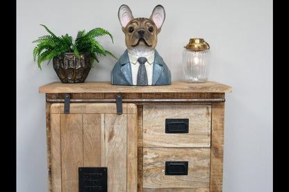 Large Frenchie Dog Bust