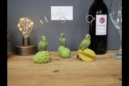 Parrot Place Card Holders