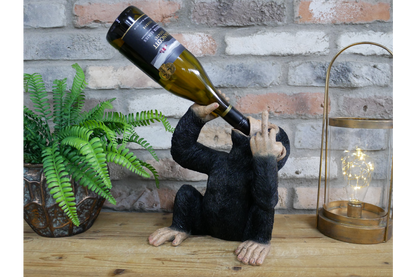 Up Yours Monkey Wine Holder