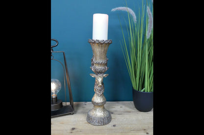 Stag Candle Holder