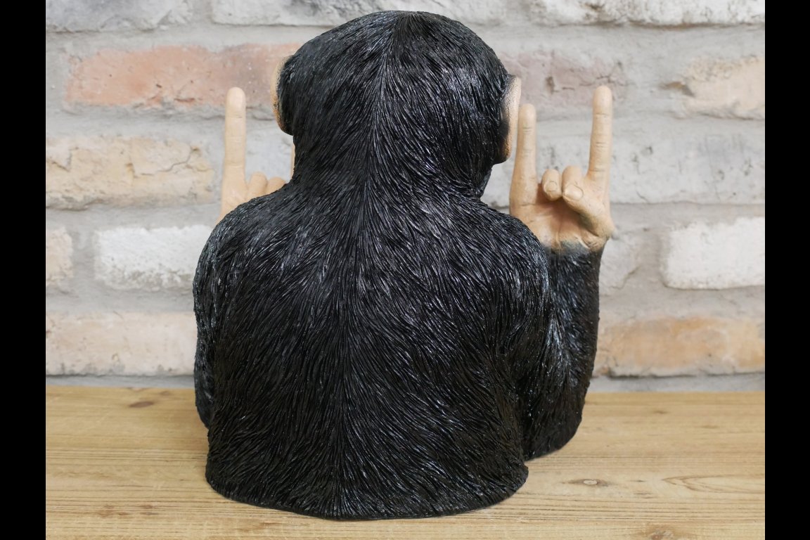 Rock n Roll Monkey Headphone Holder
