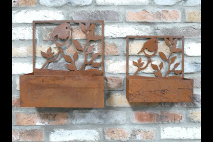 Set Of 2 Wall Planters