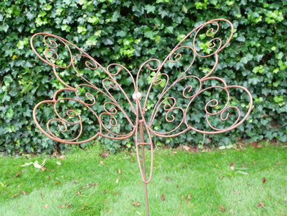 Rusty Butterfly Stake