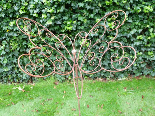 Rusty Butterfly Stake