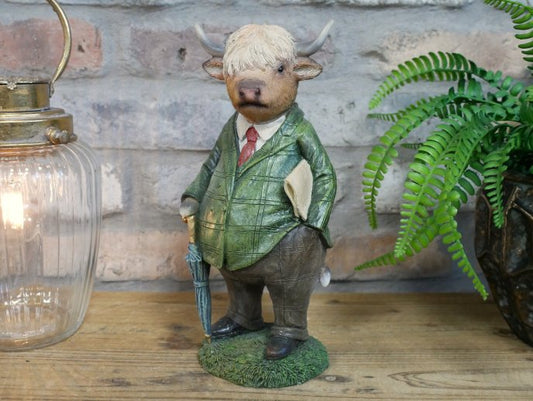 Highland Cow In A Suit