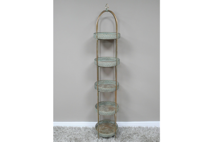 Moroccan Style 5 Tier Shelves