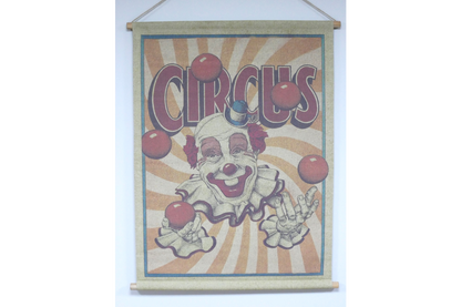 Wall Art - Juggling Clown (S)