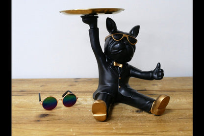 Thumbs Up Dog With Tray