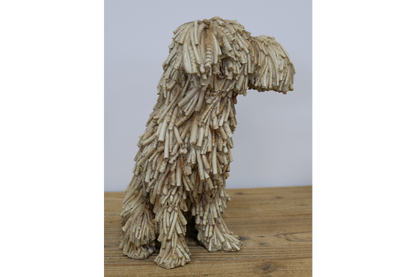 Sitting Shaggy Dog