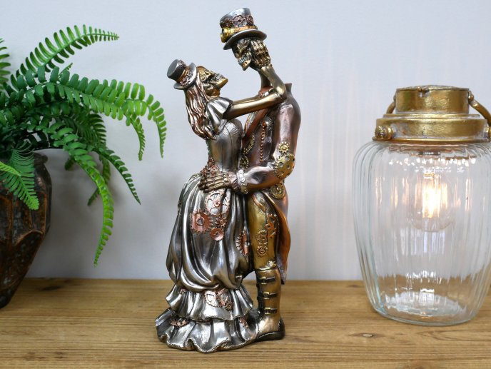 Off His Head Steampunk Couple