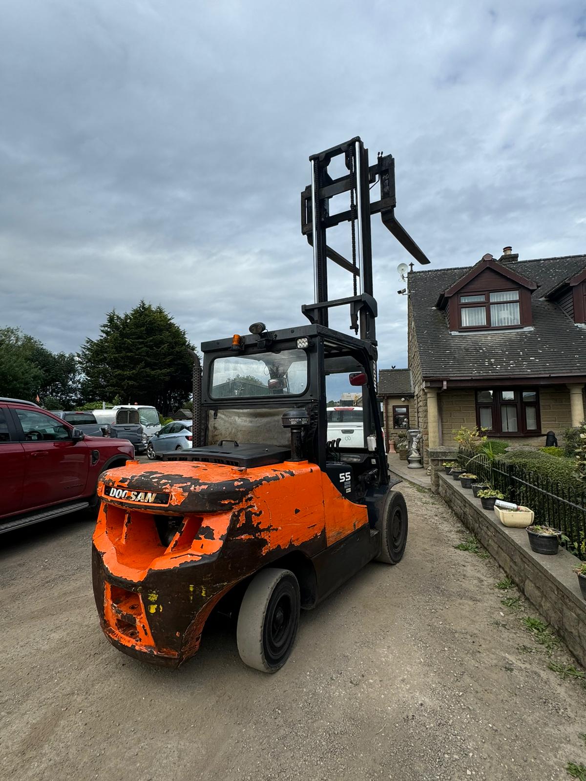 2017 DOOSAN D55C-5 FORKTRUCK 5.5 TON DIESEL FORKLIFT