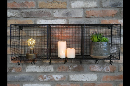 Shelf Unit With Hooks