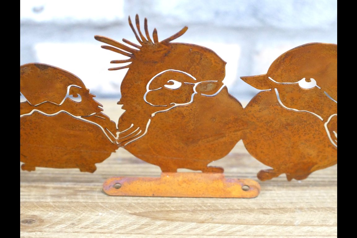 5 Birds Fence Topper