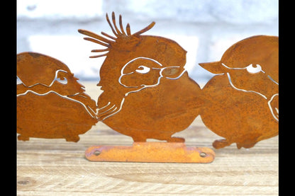 5 Birds Fence Topper