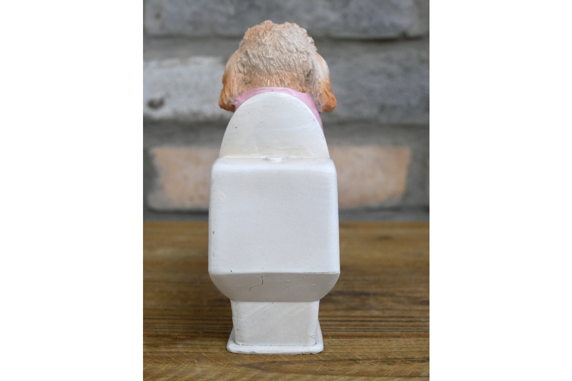 Dog On The Loo