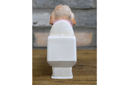 Dog On The Loo