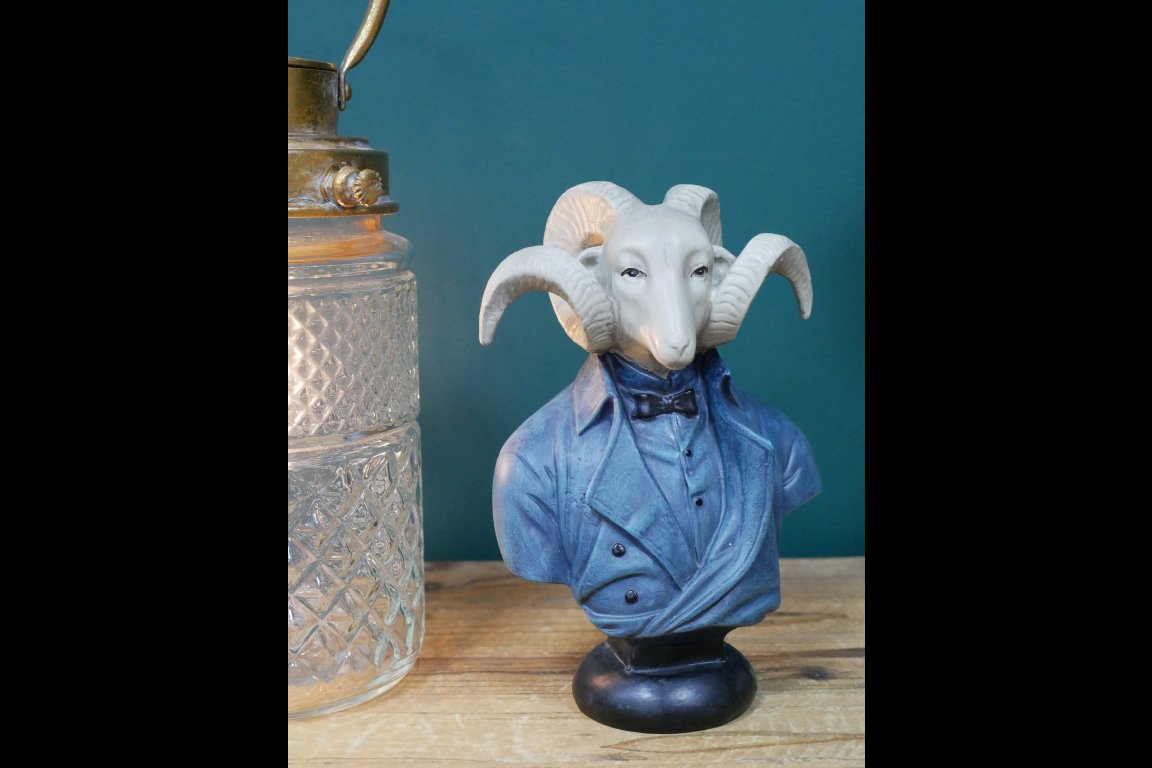 Goat Bust