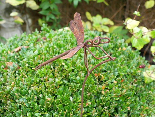 Rusty Dragonfly Stake