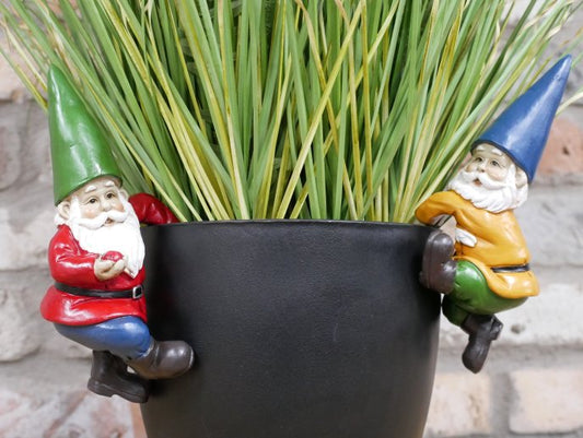 Gnome Pot Hangers (Set of 2)