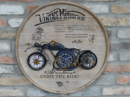 Motorbike Clock