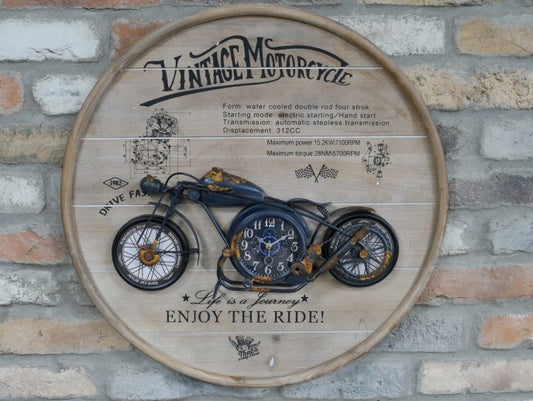 Motorbike Clock