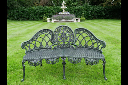 Aluminium Bench - Green Finish