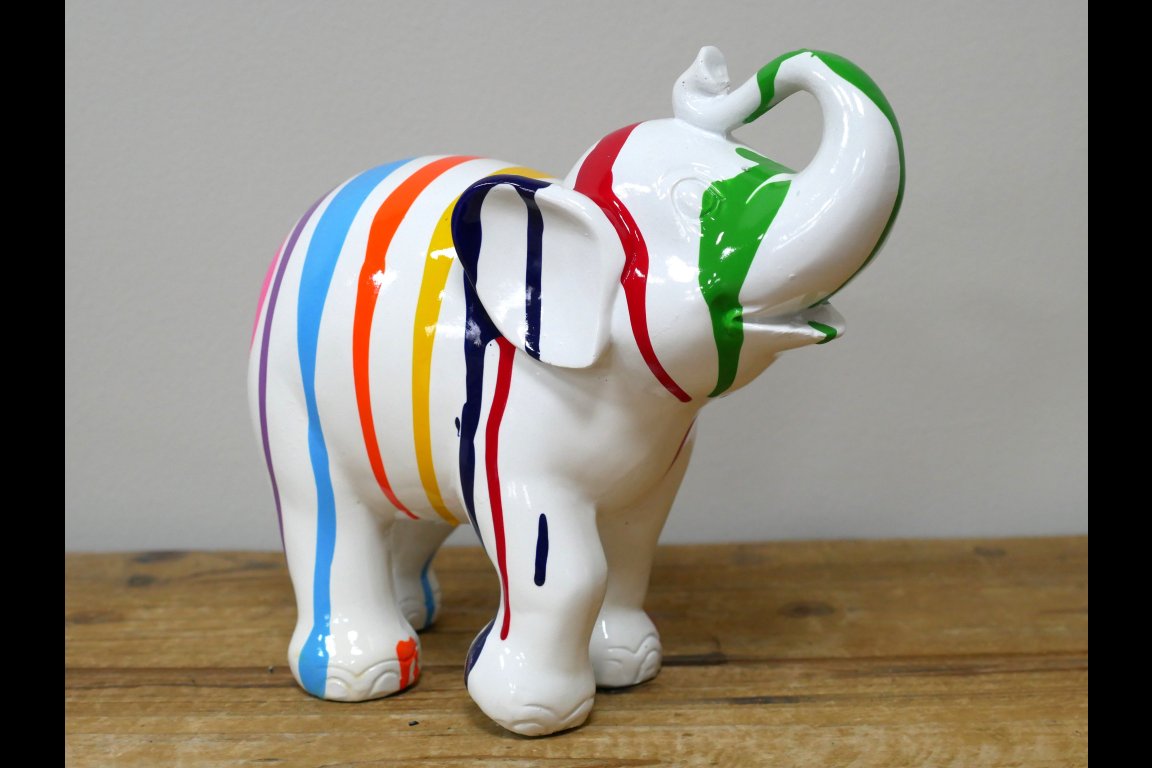 Elephant With Stripes