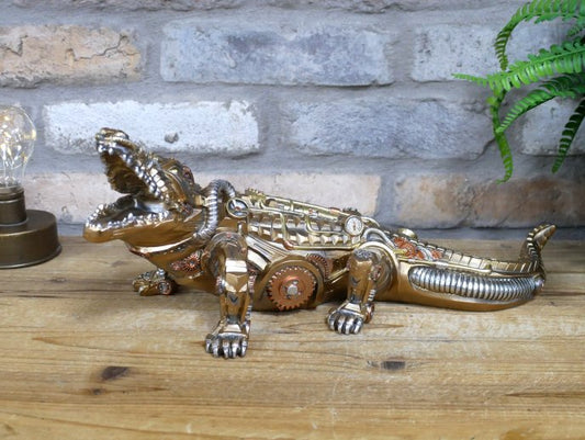 Steampunk Crocodile