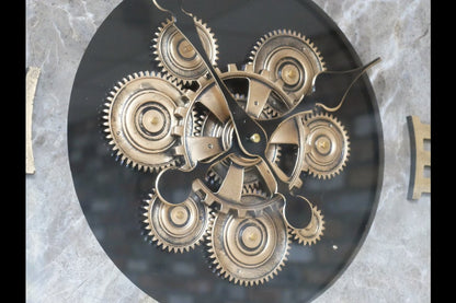 Clock With Cogs