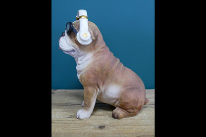 Dog With Headphones