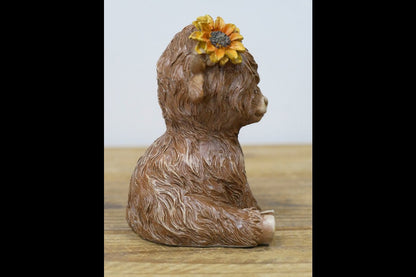 Sitting Highland Cow