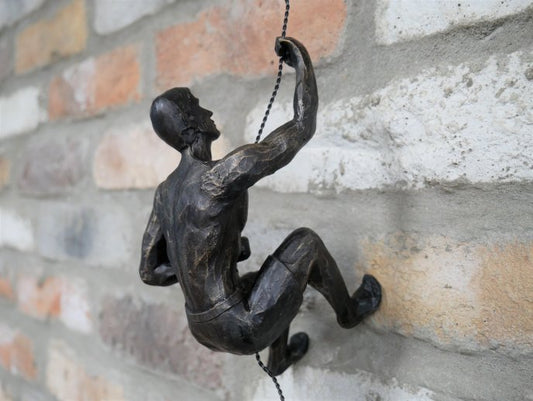 Abseiling Man