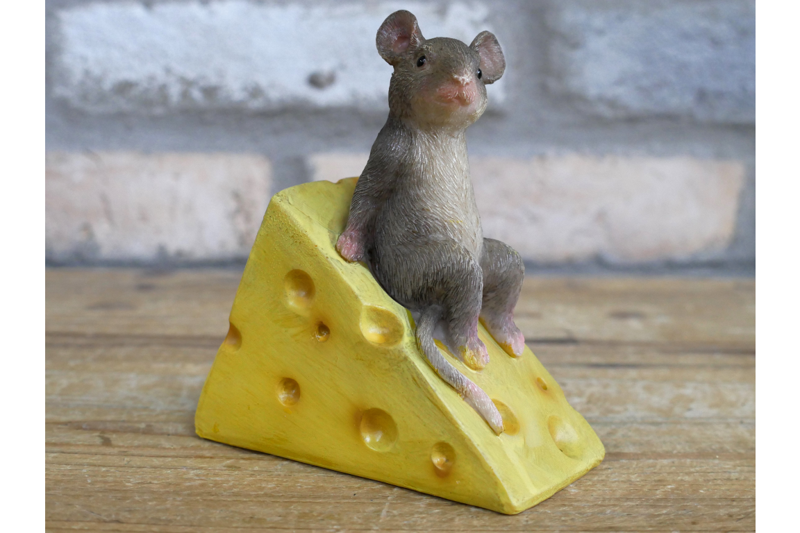 Mouse Sat On Cheese